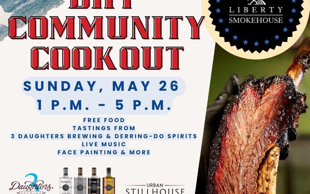 Memorial Day Community Cookout with Liberty Smokehouse
