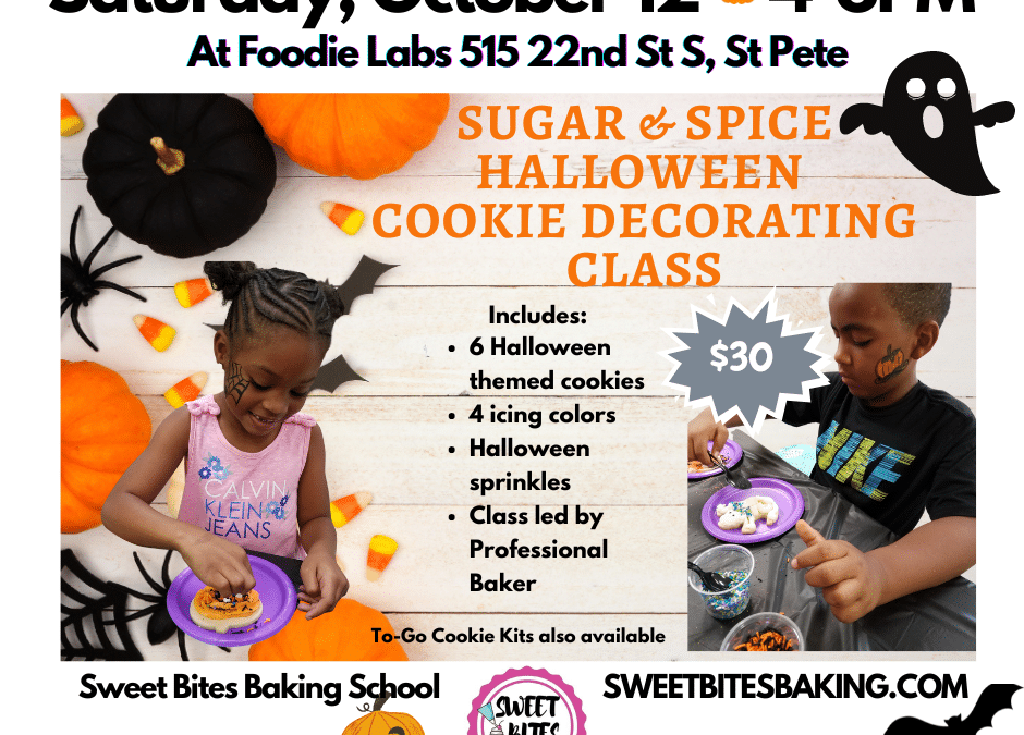 Sugar & Spice Halloween Cookie Decorating Class