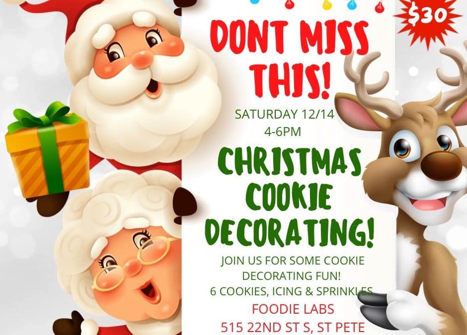 O Christmas Tree Cookie Decorating Class